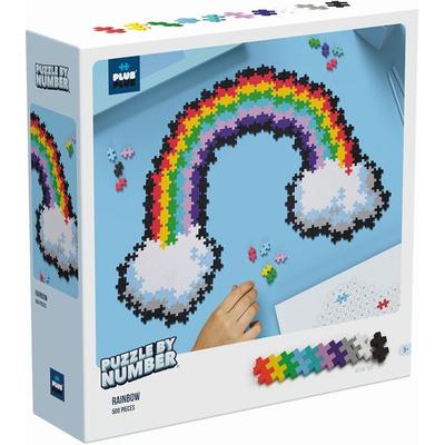 500 Kreativ Bausteine Puzzle Regenbogen