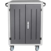 Mobiler Ladeschrank für Notebooks/Tablets bis 39,62 cm (15,6 Zoll), Ladestation schwarz
