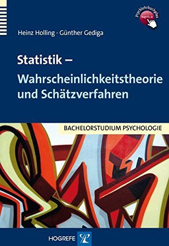 Heinz Holling - Statistik : Wahrscheinlichkeitstheorie und Schätzverfahren - Preis vom 09.10.2026 07:28:09 h