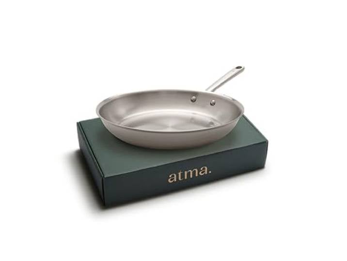 Atma - La Bonne Poêle Pfanne Edelstahl 26 cm - 3-lagig - PFAS- & PTFE-frei
