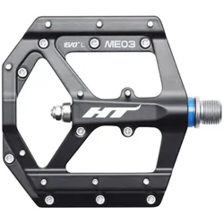 HT COMPONENTS Pedale ME03 (EVO+) Flat Pedals | schwarz