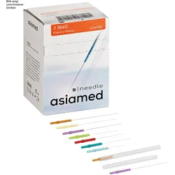 S-Needle Akupunkturnadeln Place N'Press J-Type 2050 hellblau 0,20 x 50 mm 100 St...