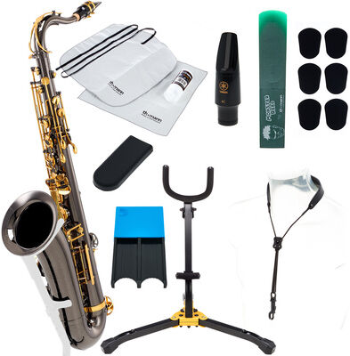 Thomann TTS-180 Black Tenor Sax Set Bleu