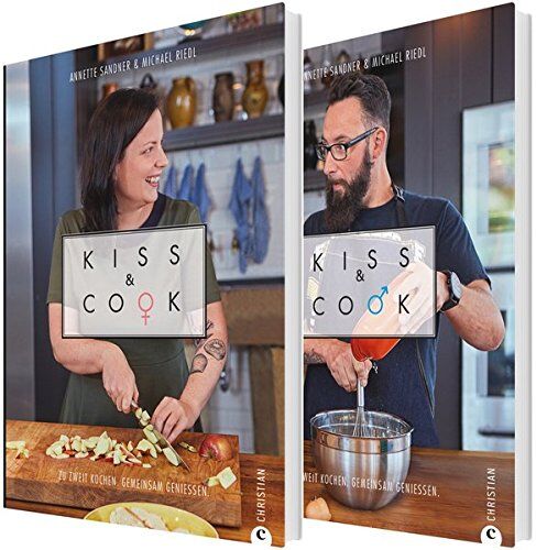 Annette Sandner - Kiss and Cook: Zwei an einem Herd. Das ultimative Kochbuch für Paare. Rezepte für jeden Tag für das Kochen zu zweit. Ein Kochbuch für Verliebte, Verlobte und Verheiratete. - Preis vom 06.10.2026 07:26:00 h