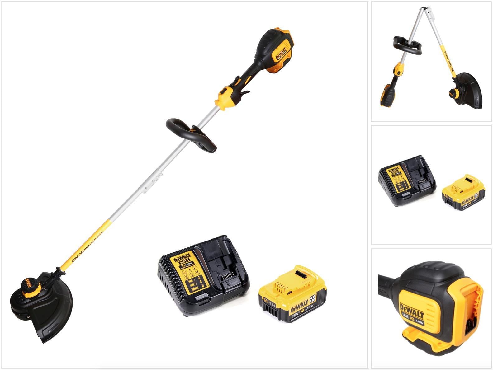 DeWalt DCM 561 PBS Accu grastrimmer 18 V Brushless met 4.0 Ah accu en lader