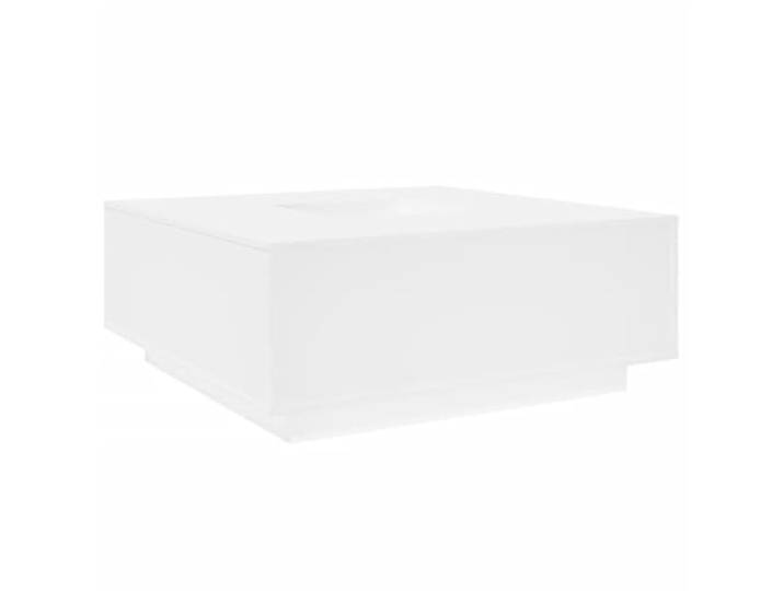 HKLGBVCR Couchtisch, weiß, 100 x 100 x 40 cm, aus technischem Holz