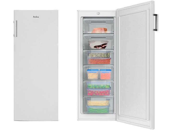 Amica Gefrierschrank GS 324 180 W, 144 cm hoch, 54 cm breit