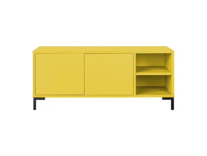 Meuble TV 113 cm jaune