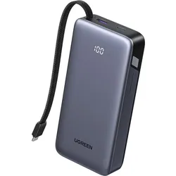 Ugreen PB536 (20000 mAh, 45 W), Powerbank, Grau
