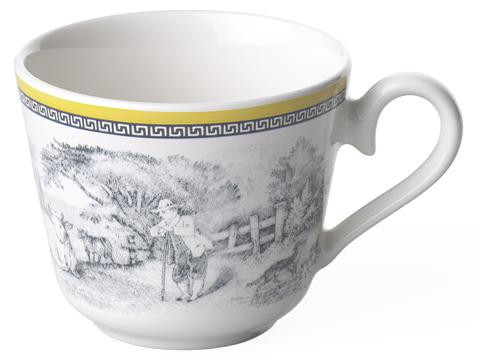 Villeroy & Boch Vorteilset 6 stuks Audun Ferme Mokka en Espresso kopjes van premium porselein in kleur bunt