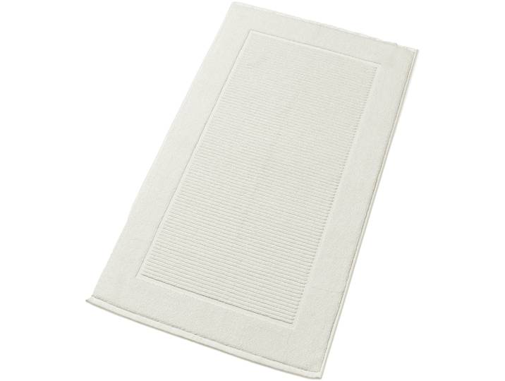 Badematte CHRISTY Supreme , beige (almond), H:7mm, Baumwolle, Badematten, Badematte, Premium Badematte in Luxusqualität 1000g/m², 50 x 90, 2er Set