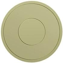 Uplift Essentials Multi Size Round Silicone Trivet & Heat Insulation Meal Mat green 6.3 In