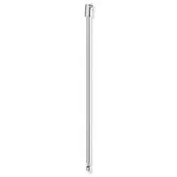 Hewi System 900 Bodenstütze 900.50.02140 senkrechte Länge 565, für Montagehöhe 680 mm, Edelstahl verchromt
