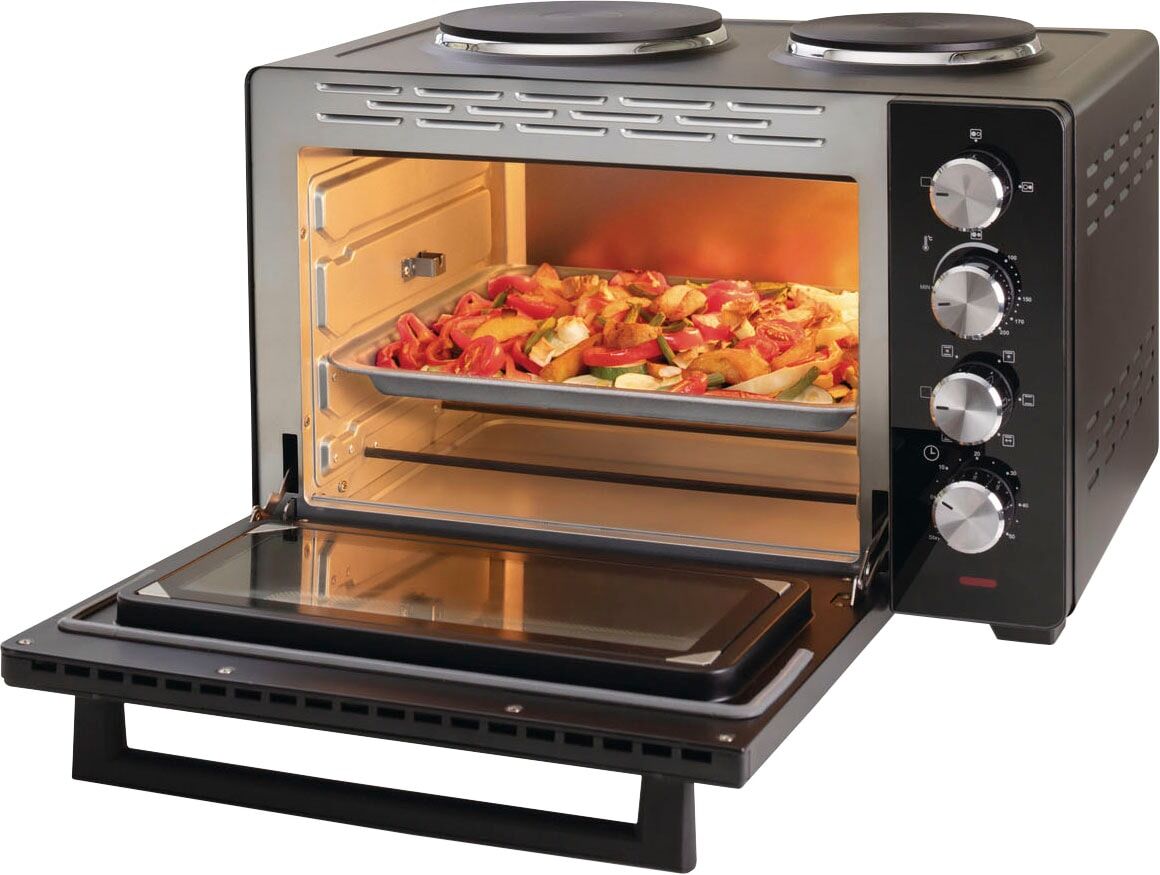 Gorenje Minibackofen "OM30GBX", schwarz, B:54,9cm H:26,6cm T:32,5cm, Minibacköfen, 30 Liter Garvolumen, Minibackofen
