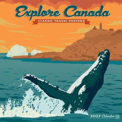 Explore Canada (Adg) 2027 12 X 12 Wall Calendar
