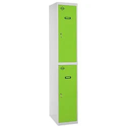 SimonRack Spind Schrank, Metallschrank, Schließfachschrank, Schloss, 1800x300x500 mm  - Simonlocker