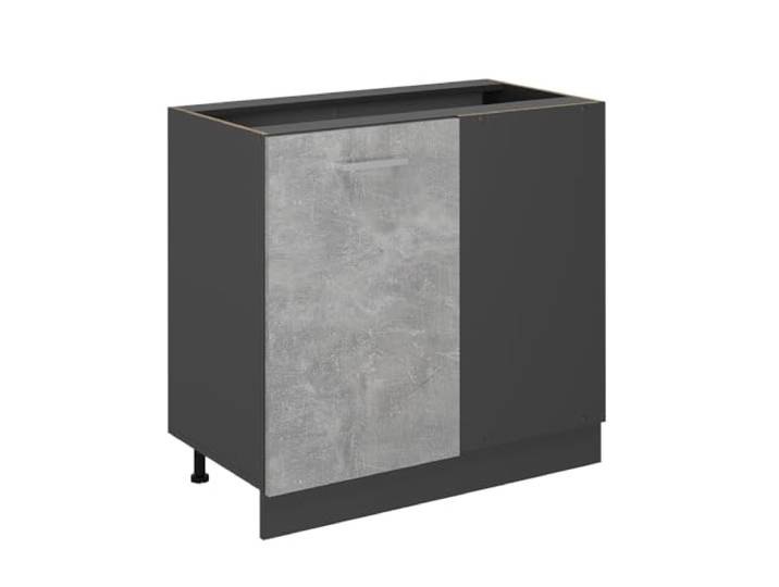 Vicco Eckunterschrank R-Line, Beton, 86 cm