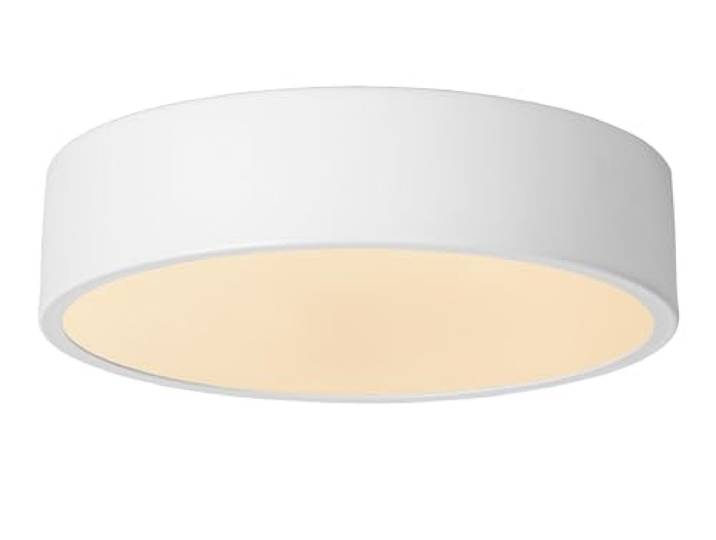 LUCIDE UNAR - Deckenleuchte - Ø 20 cm - LED 3 StepDim - 1x12W 2700K - Weiß