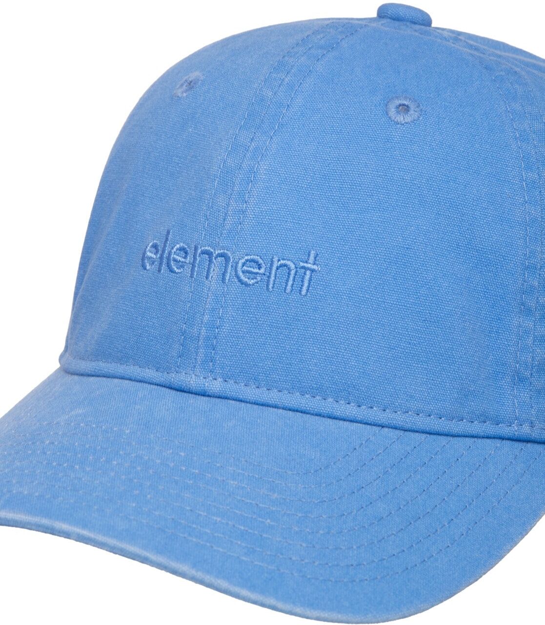 Fitted Cap ELEMENT "Lowcase Dad", Herren, blau (riviera), Obermaterial: 100% Baumwolle., Caps Fitted Cap riviera Einheitsgröße