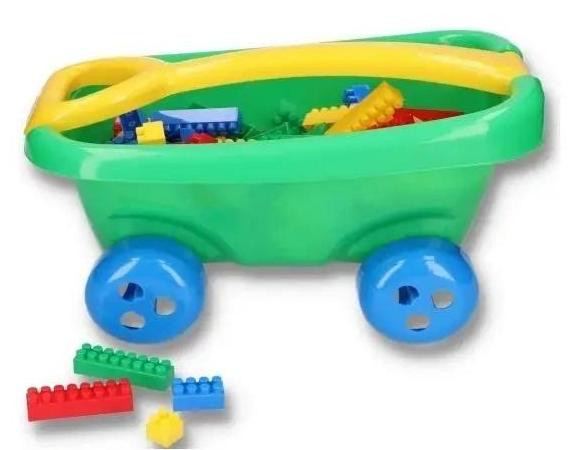 Hemar Family Wagen met bouwstenen