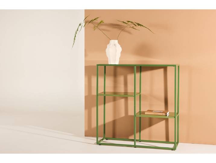 Étagère Staal acier thermolaqué Vert/Vert 80cm