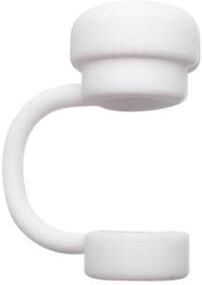 Perfect Picks Market Reusable Silicone Straw Covers For Stanley Cup Leak Proof Dust Proof Straw Caps Set white