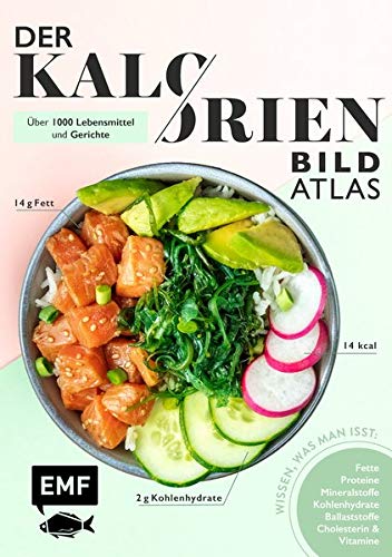 Cornelia Klaeger - Der Kalorien-Bild-Atlas – Über 1000 Lebensmittel und Gerichte: Wissen, was man isst: Proteine, Fette, Kohlenhydrate, Ballaststoffe, Cholesterin, Vitamine und Mineralstoffe - Preis vom 17.10.2026 19:25:27 h