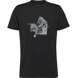 MAMMUT Herren Shirt Mountain T-Shirt 4208m, Größe XXL in Schwarz Schwarz