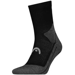 Head, Unisex, Sportsocken, Hiking Warm Wandersocken (39 - 42), Schwarz