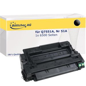 kompatibel für HP 51A Q7551A schwarz Kompatibler Toner