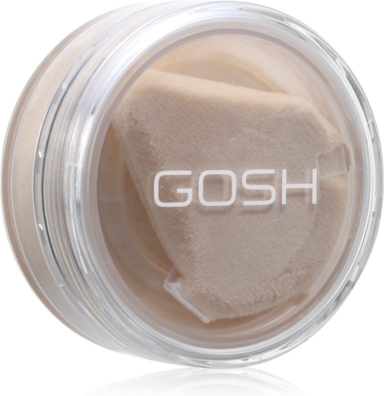 GOSH COPENHAGEN Bake N Set loose powder shade 002 Soft Yellow 15 g