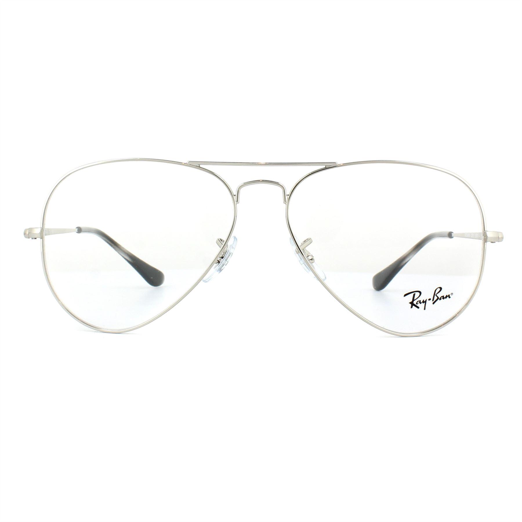 Ray-Banbril 6489 Aviator 2501 Silver 55mm
