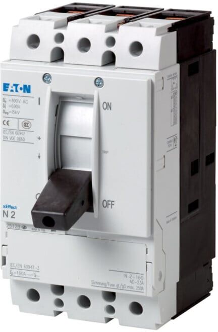 Eaton Interrupteur sectionneur 3p. 160A BG2 N2-160 (266008)