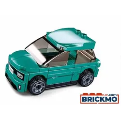 Sluban Pullback Elektro Auto türkis M38-B1067C