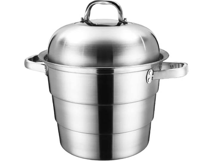 Dampfgarer, Edelstahl 304, einteiliger Topfkörper aus 3-Schicht-Verbundwerkstoff(60cm)