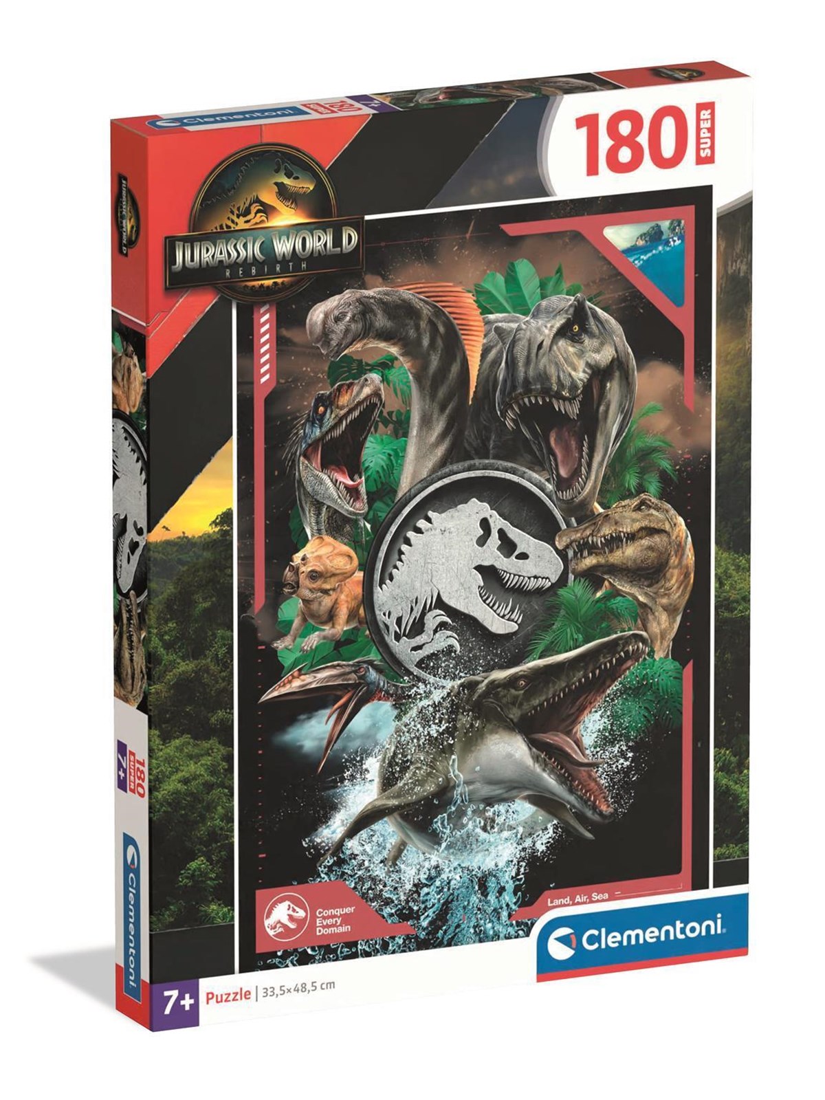 Clementoni Puzzle Jurassic World 2026, 180 Teile 2D Puzzles