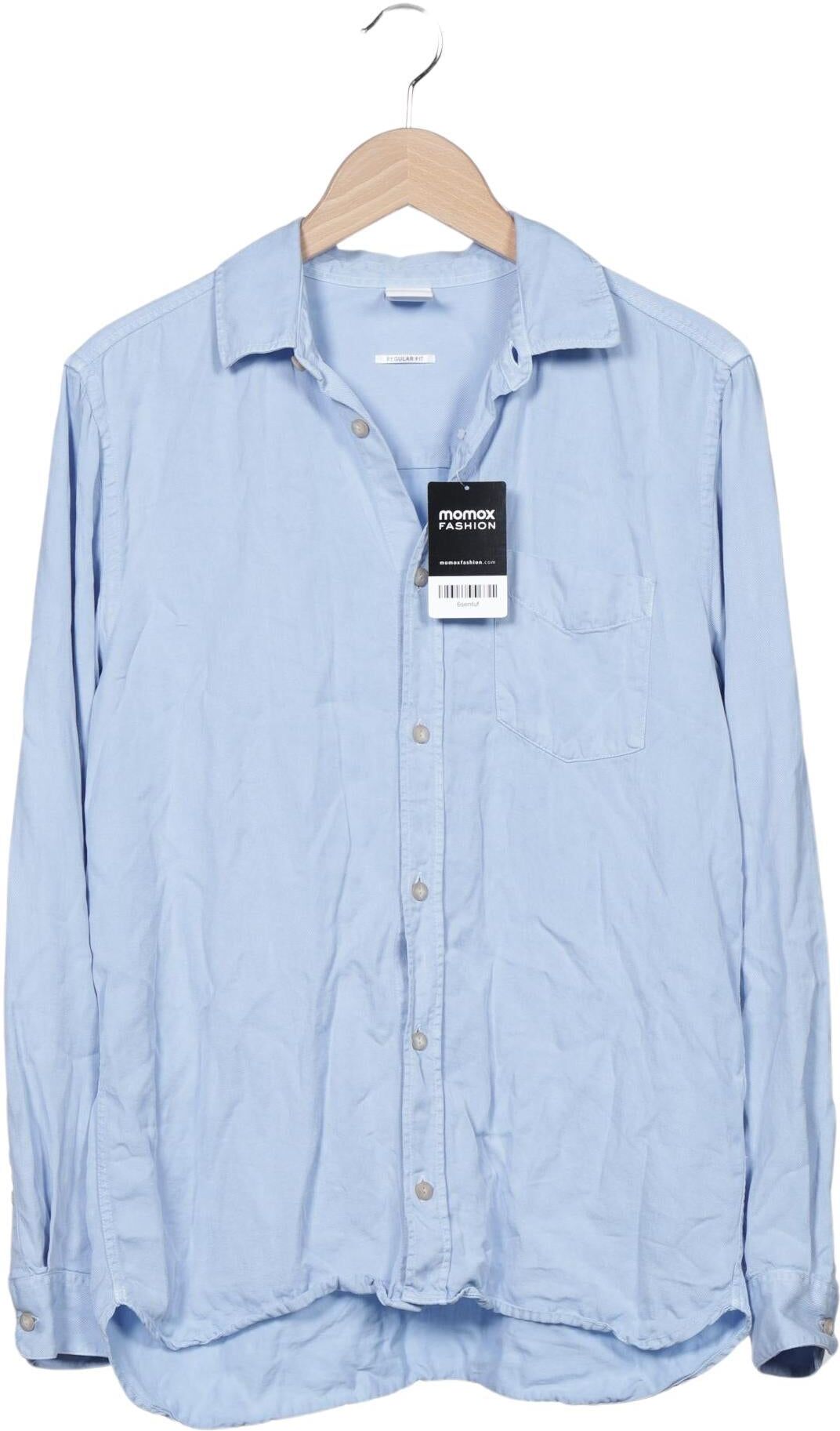 Won Hundred Herren Hemd, Hellblau, Gr. S, Lyocell - Second Hand