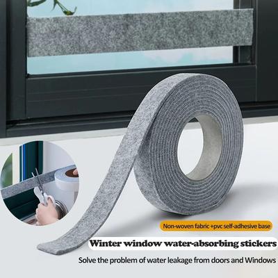 Self Adhesive Felt Sealing Strip For Door And Window Condensation grey 2.8x19.7