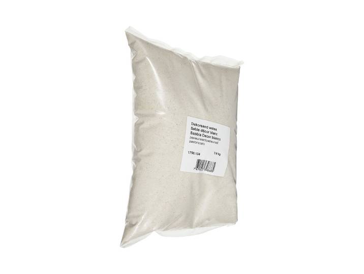 Ambiance Dekorsand Pasteurisiert Weiss 3.6 kg