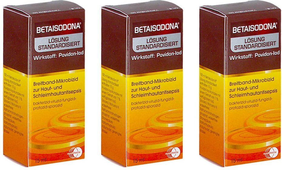 Betaisodona Lösung Standardisiert 3x15ml