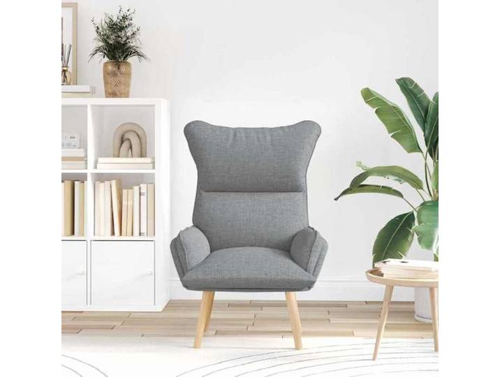 Bestseller Chaise Relaxant/Fauteuil(adulte)- charge maximale : 110 kg - Gris clair 69x74x93cm Tissu et Contreplaqué C7779734506