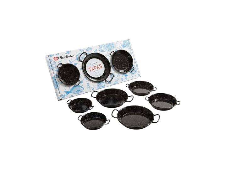 Garcima A20208 Set Tapas-Schalen Schwarz