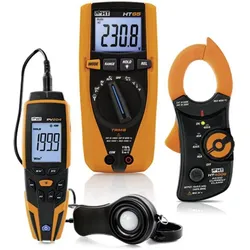 HT Instruments, Multimeter, SOLAR-KIT VDE-Prüfgeräte-Set (CAT III 600V, CAT IV 300V, Hand-Multimeter)