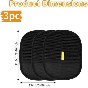 Inspired Living FurSweep Reusable Pet Hair Removal Glove For Furniture & Upholstery 3pcs