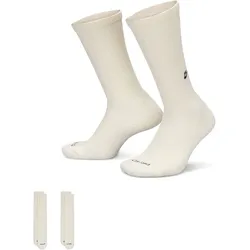 2er Pack NIKE Everyday Cushioned Crew-Socken 133 - sail/black 46-50