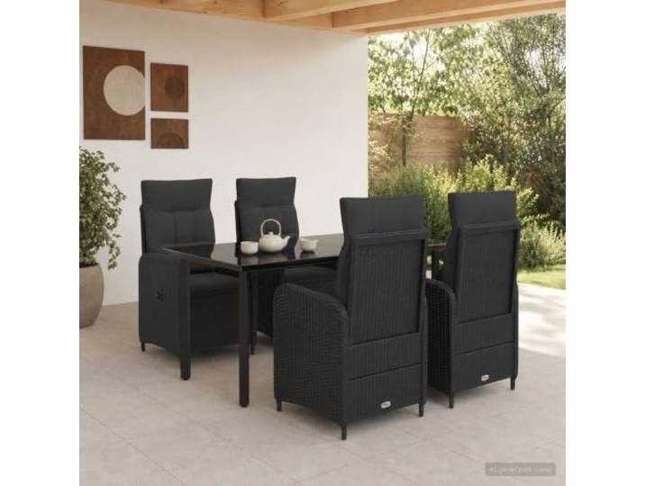 KTHLBRH 5-teiliges Couchtisch-Set mit Kissen Minimalistisches Design, geeignet für den Frühling, elegant für Wohnzimmer