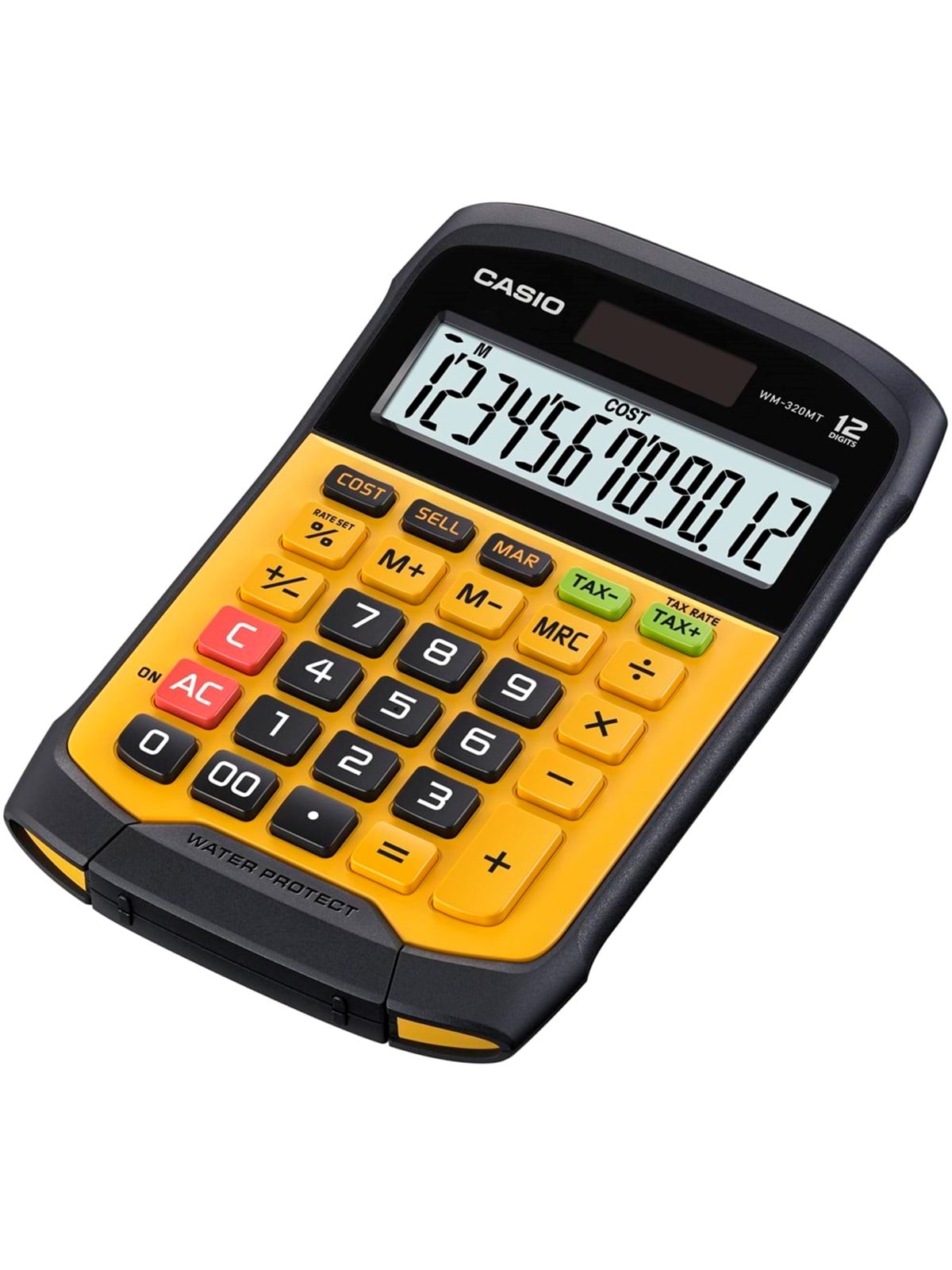 CASIO WATER-RESISTANT CALCULATOR WM-320MT