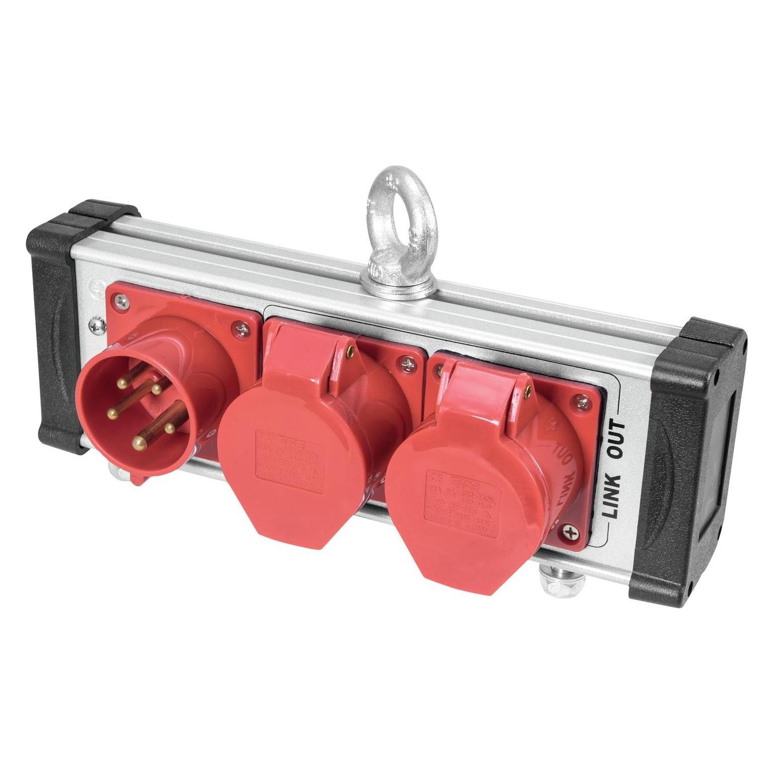 Eurolite SAB-162 Stromverteiler (2x, CEE 16/3, CEE 16/5) (60003735)
