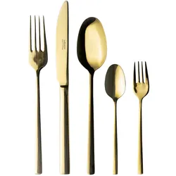 MÄSER Besteckgarnitur 30-tlg., Shiny white gold 18/10
