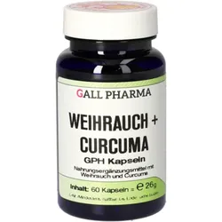 WEIHRAUCH+CURCUMA GPH Kapseln 60 St